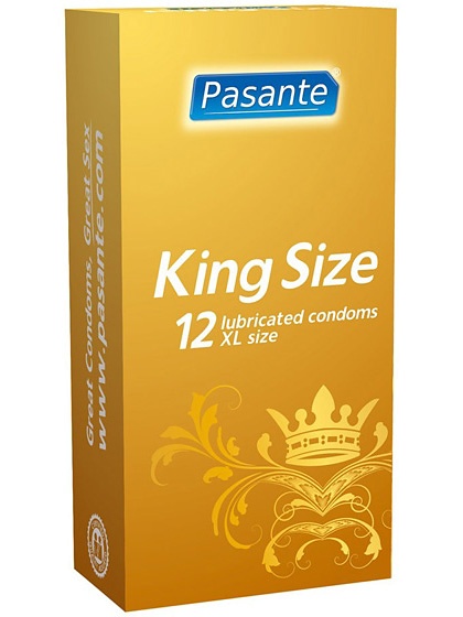 King Size Kondomer, 12 stk
