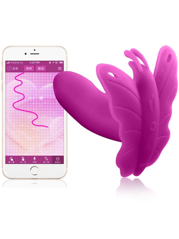 Lydia I, Appstyrt Butterfly Vibrator