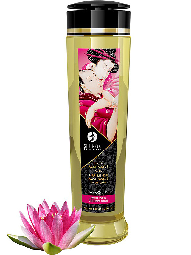 Amour Erotisk Massasjeolje, Lotusblomst