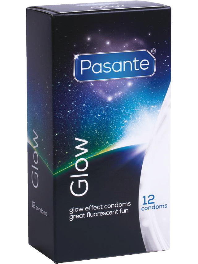 Glow Kondomer, 12 stk