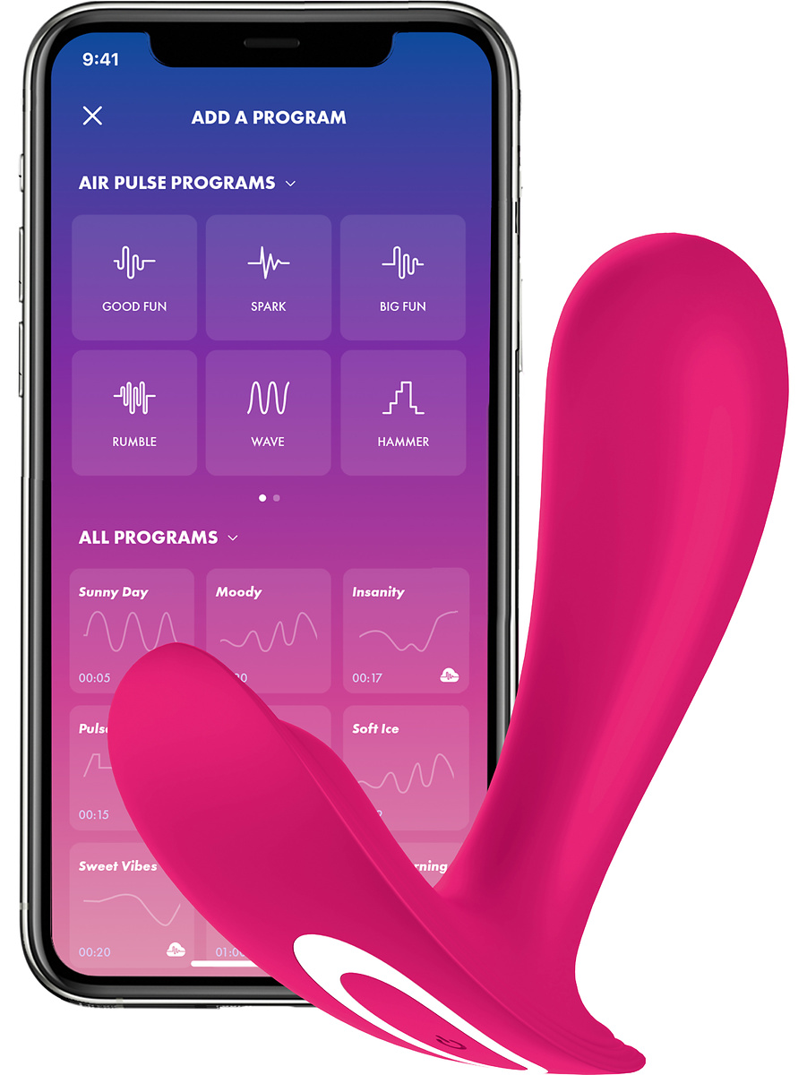 Top Secret, Appstyrt Vibrator