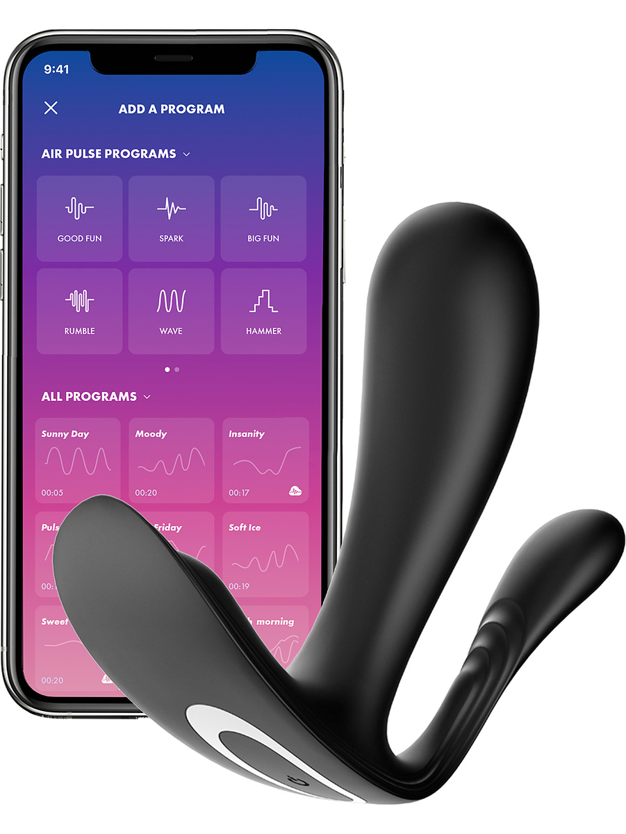 Top Secret +, Appstyrt Vibrator