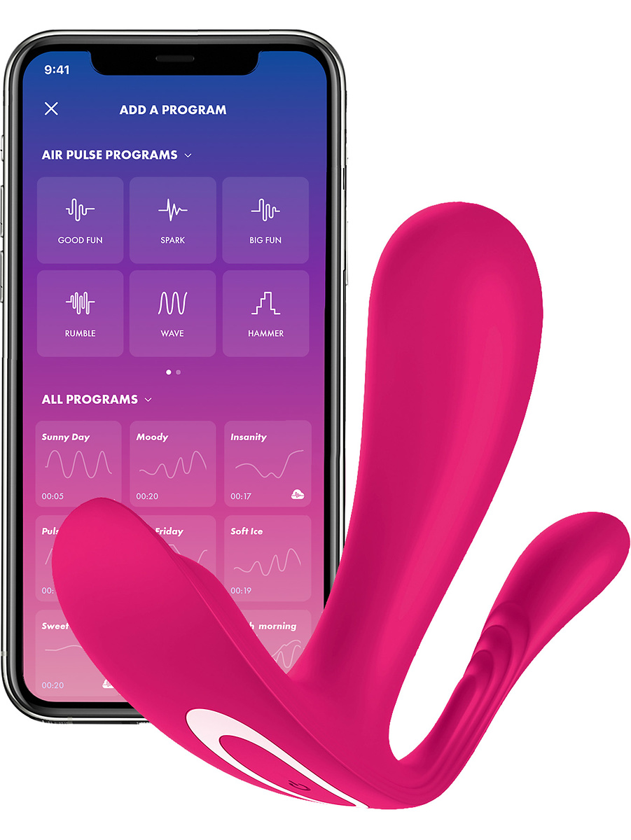 Top Secret +, Appstyrt Vibrator
