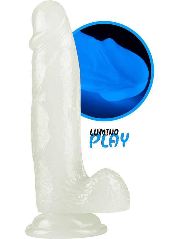 Lumino Play, Selvlysende Dildo, 19 cm