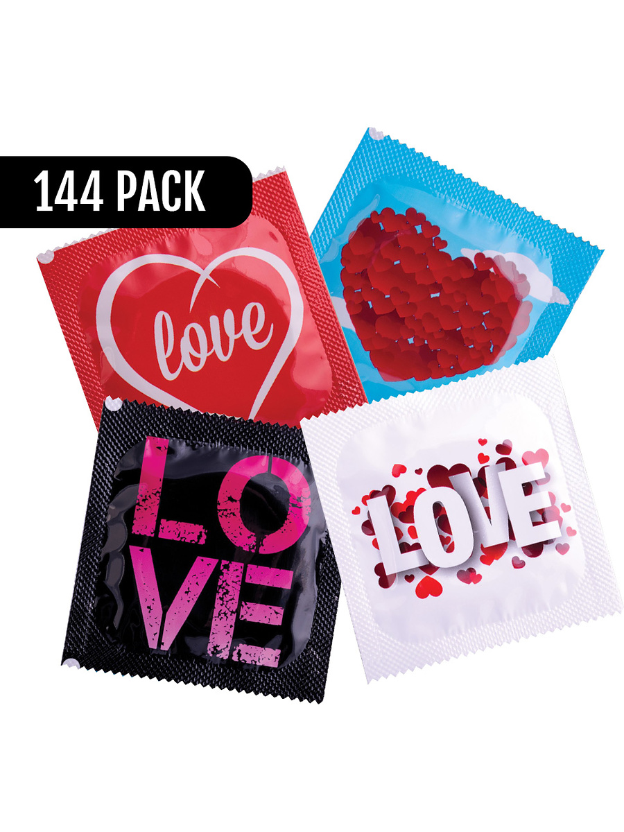 Love Range Kondomer, 144 stk