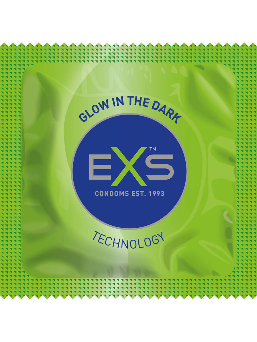 Glow in the Dark Kondomer, 100 stk