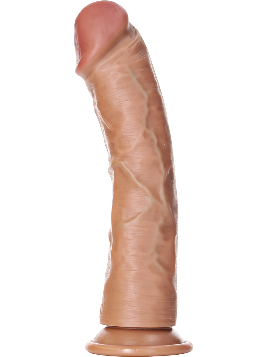 Curved Realistisk Dildo, 23 cm