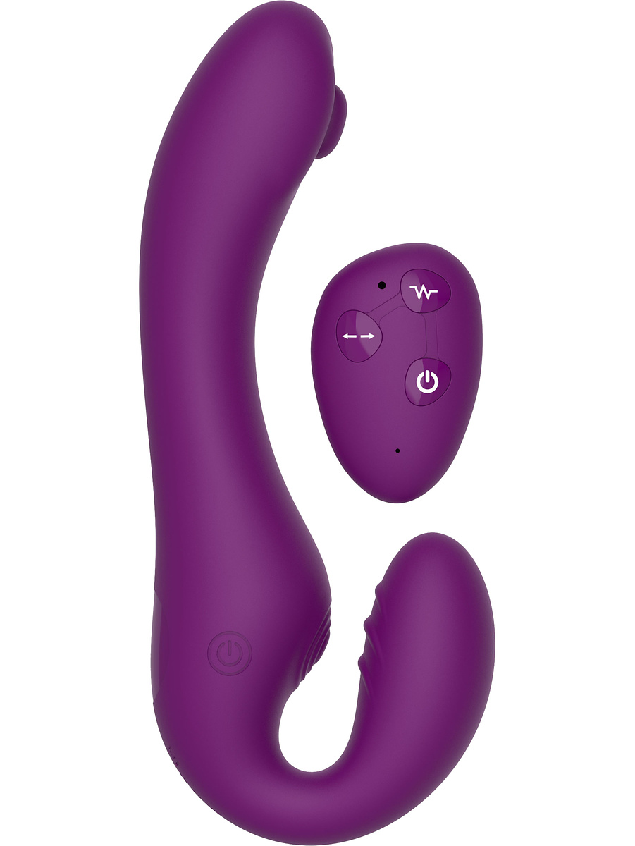 Pulserende 2-i-1 Stimulator med Fjernkontroll