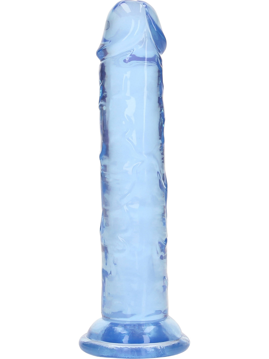 Crystal Clear Straight, Realistisk Dildo, 14.5 cm