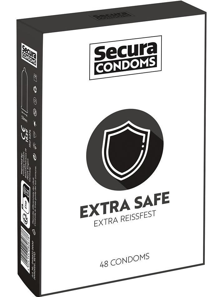 Extra Safe Kondomer, 48 stk