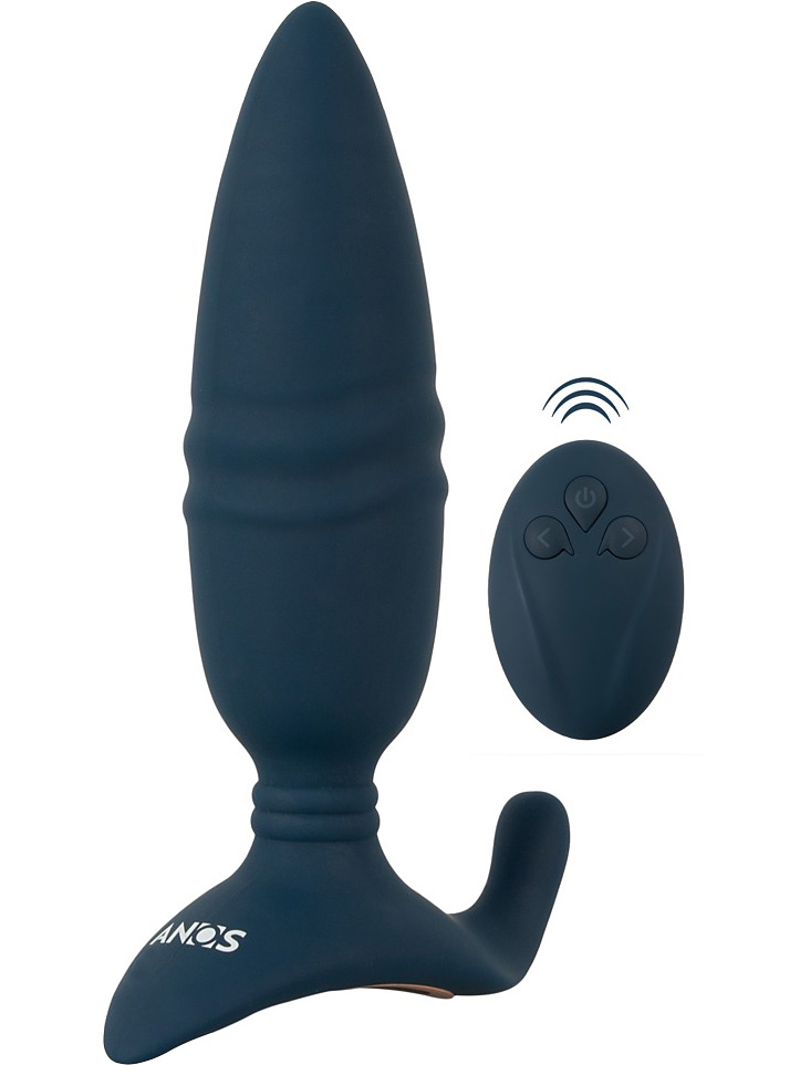 Fjernstyrt Analplugg med Thrusting