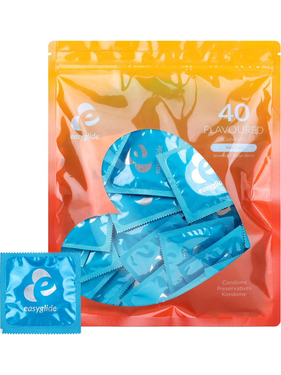 Flavored Kondomer, 40 stk