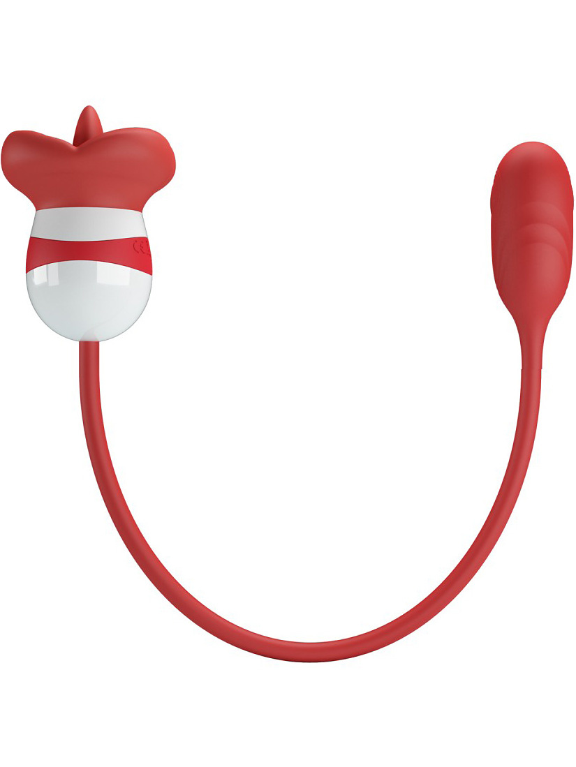 Rosevibrator med Thumping Bullet