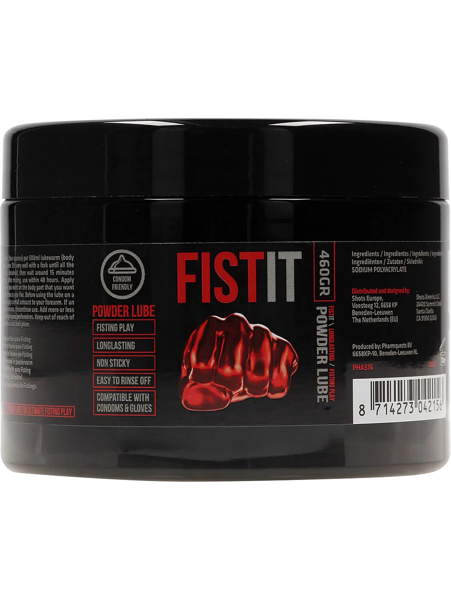 Fistit, Glidemiddel i Pulverform