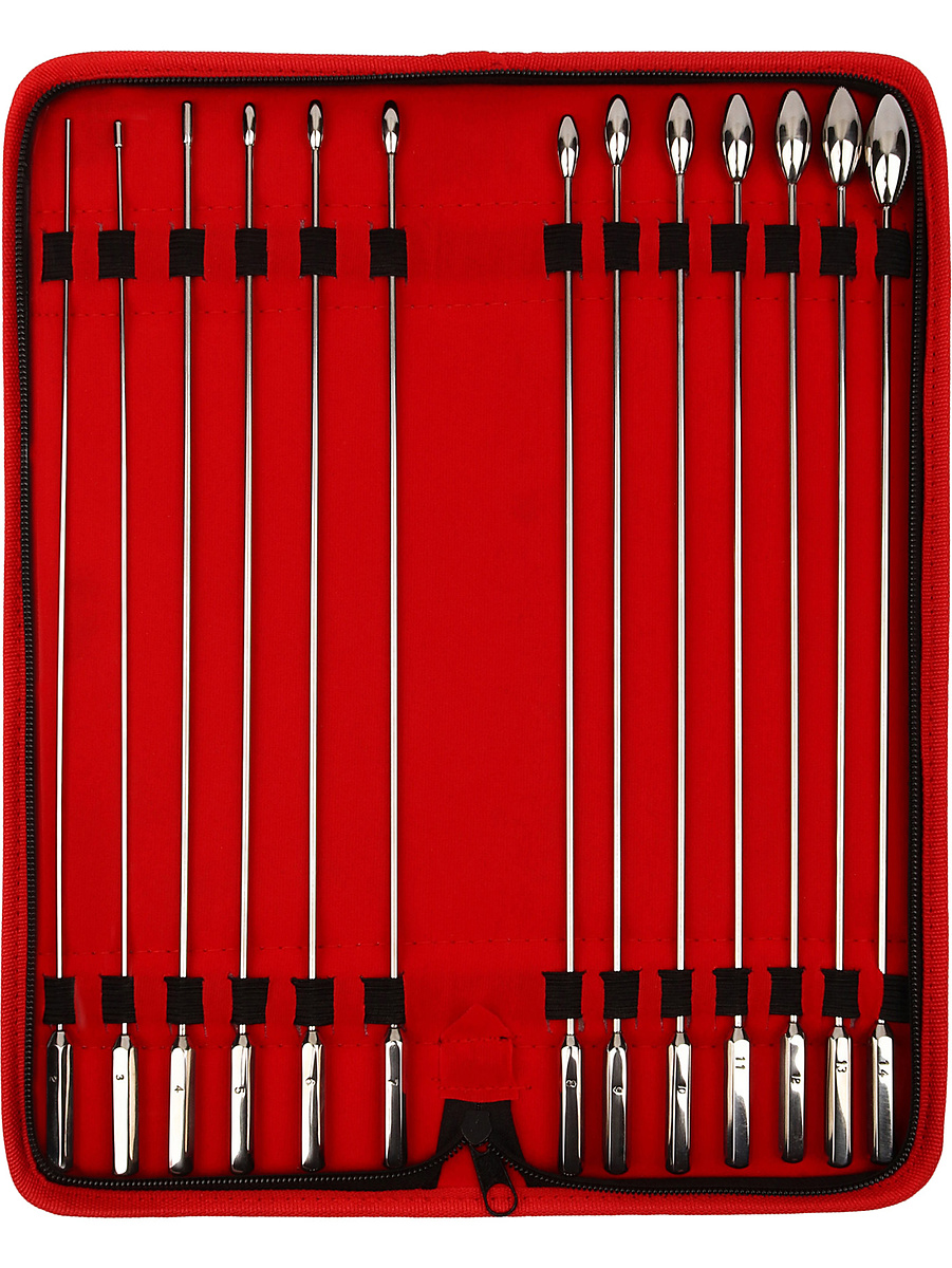 Rosebud Urethral Sounds, 13 stk