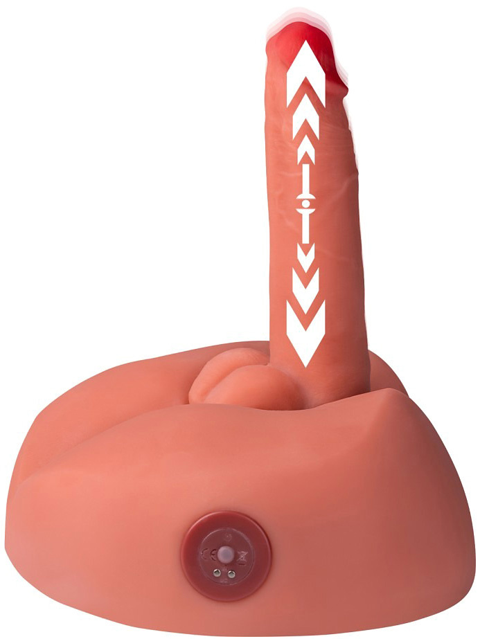 Honey Masturbator med Anal og Thrusting-Dildo