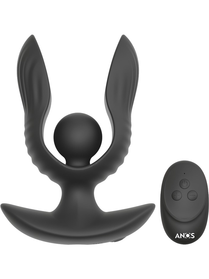 Anal Expander, Oppblåsbar Vibrerende Analplugg