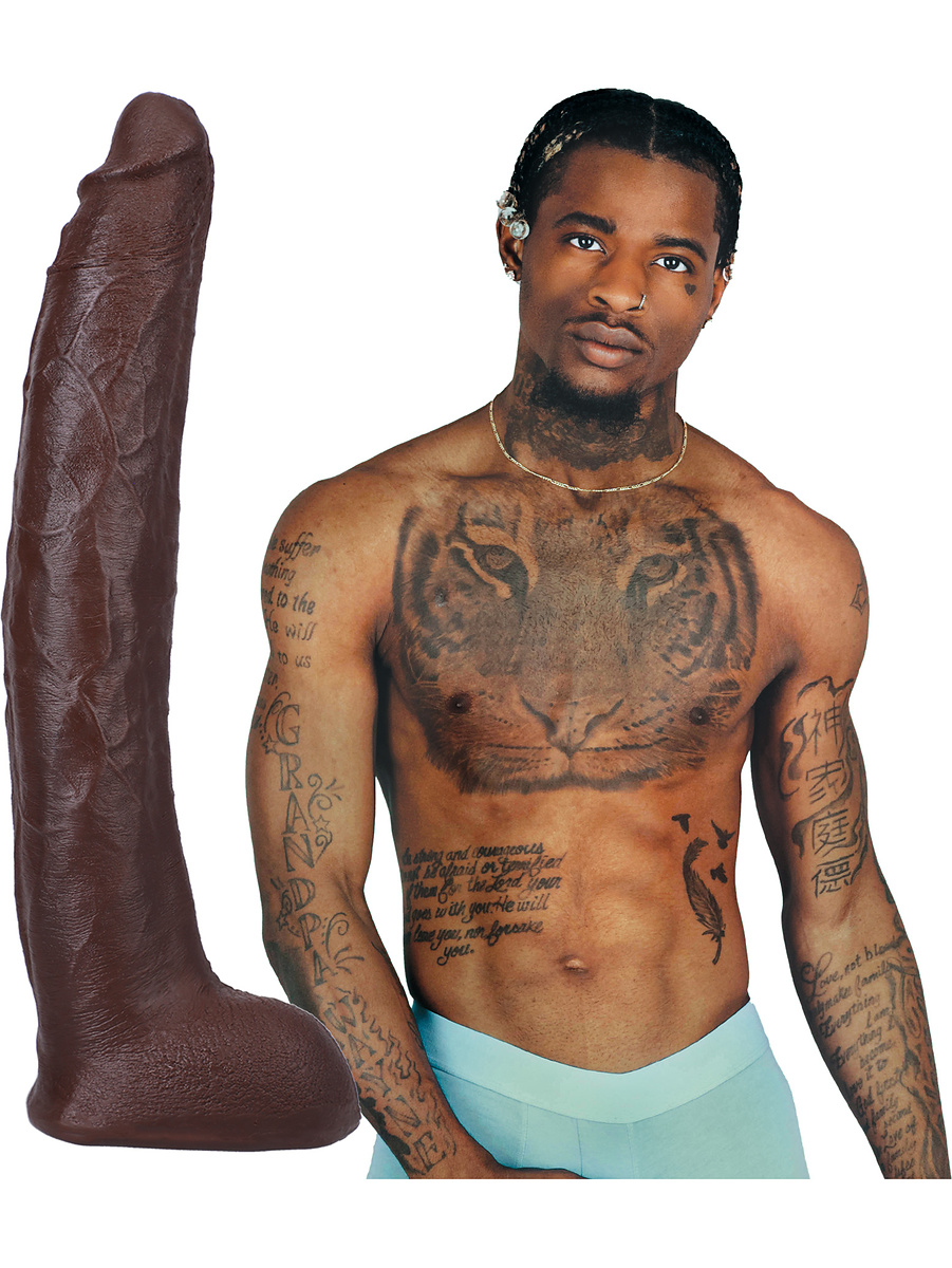 Damion Dayski, Realistisk Ultraskyn Dildo, 30 cm