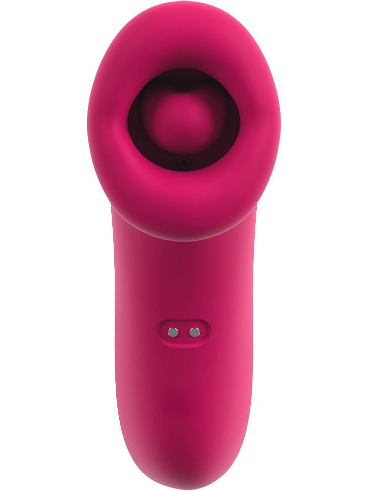 Oral Fun Vibrator med Tunge & Sugemunn