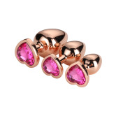 Gleaming Love, Rose Gold Analplugger Set