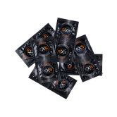 Black Latex Kondomer, 100 stk