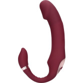 Bøybar Vibrerende Strap-On uten Sele