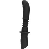 Håndholdt Thrusting-Vibrator i Silikon