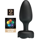 Varian 2, Vibrerende Analplugg med LED-lys